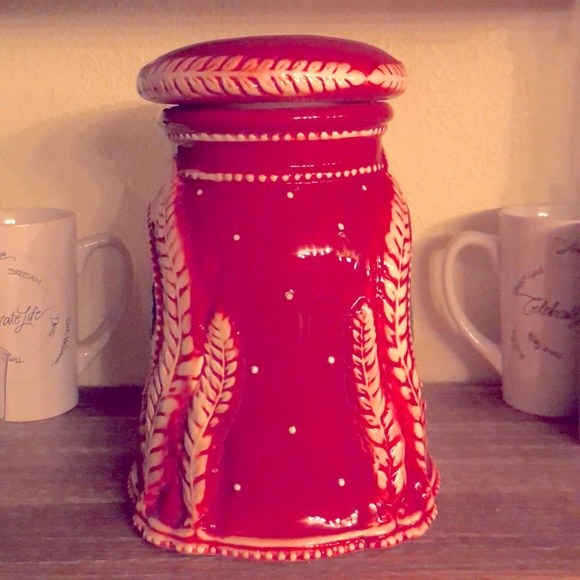 Blue Sky Ceramics Heather Goldminc 2012  Handsome Red Rooster Cookie Jar - Picture 4 of 6